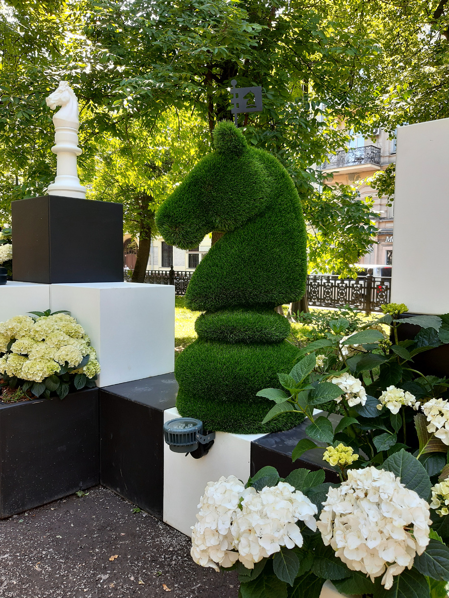 Лето 2025 в Москве. Буйство летних красок на фестивале «Сады и цветы». Шахматное королевство Гоголевского бульвара.