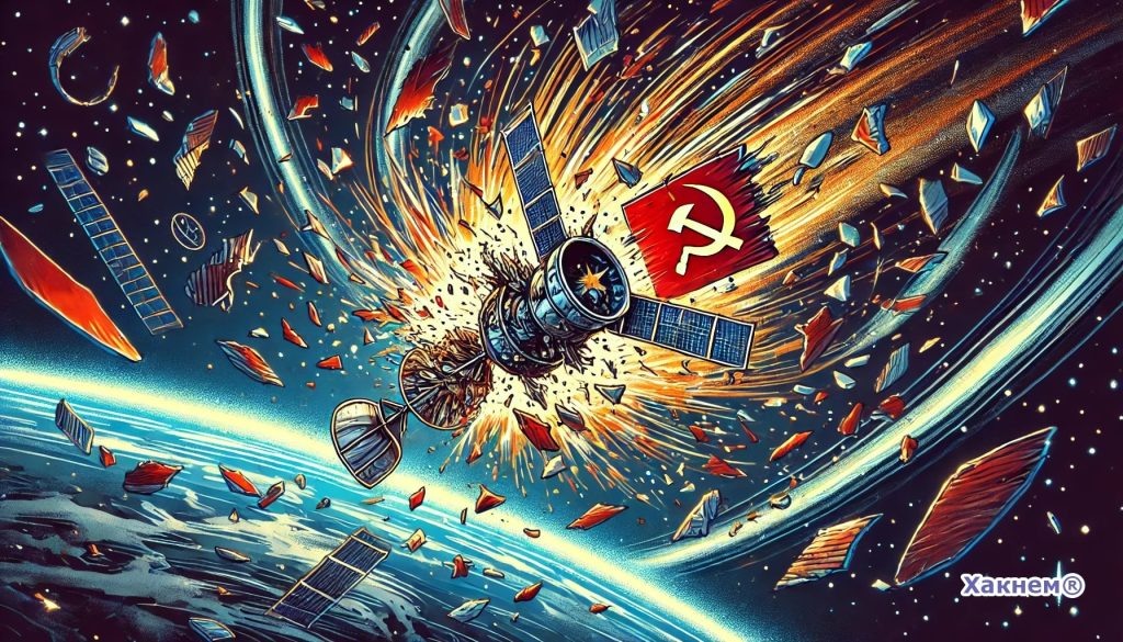 Разрушенный советский спутник на орбите Земли — последствия испытаний нового оружия?