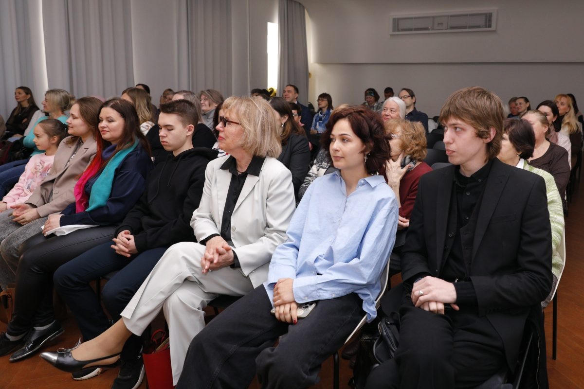    На презентацию издания приехали внучка Ольги фон Тунцельман М. Р. Нагавицына с детьми