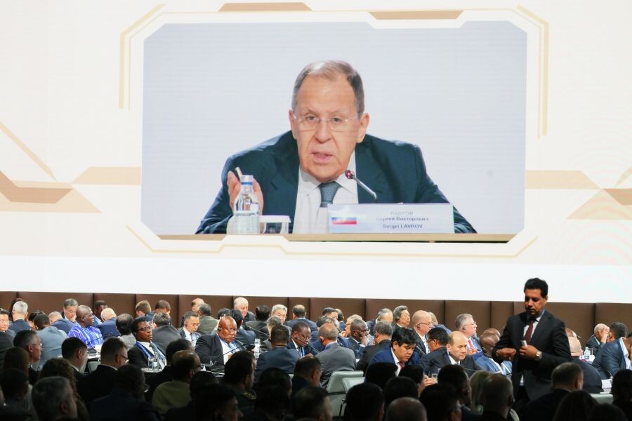    Сергей Лавров, министр иностранных дел РФ / Источник: © Евгений Биятов/РИА Новости