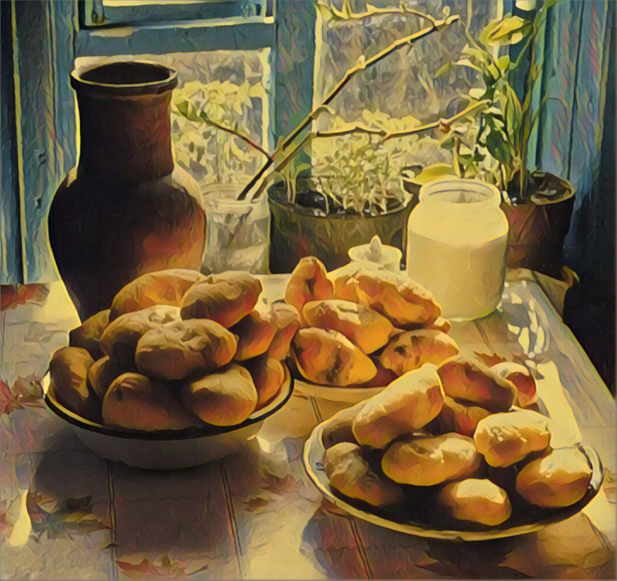 Деревенский завтрак