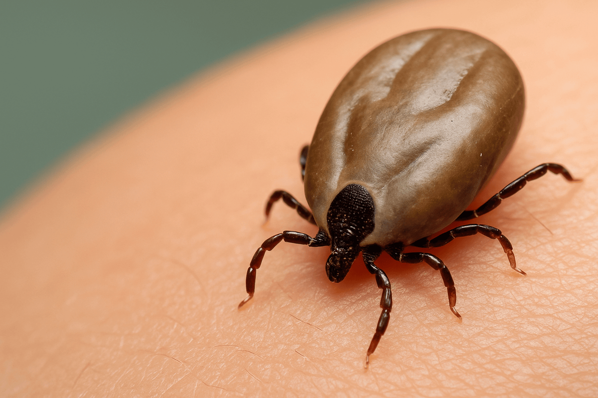    В последнее время сильно увеличилось количество клещей