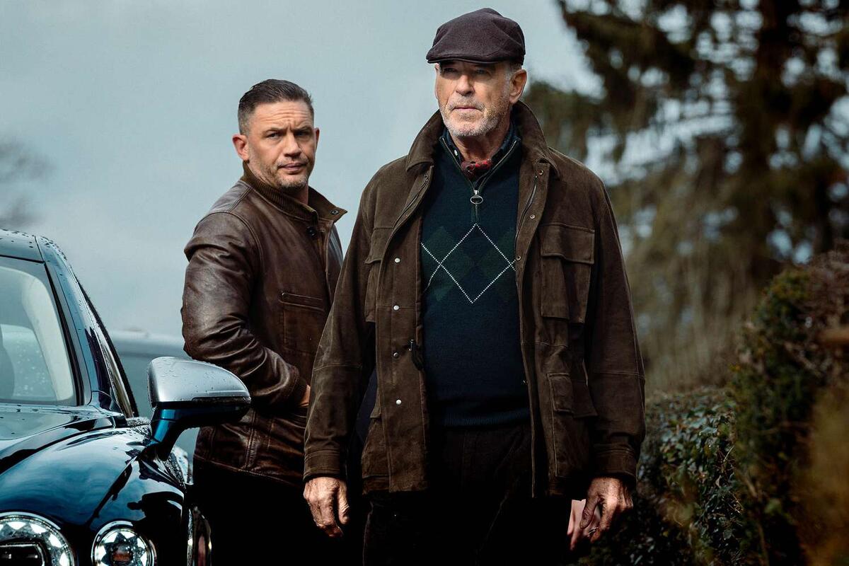 Том Харди (Гарри да Соуза), Пирс Броснан (Конрад Харриган)