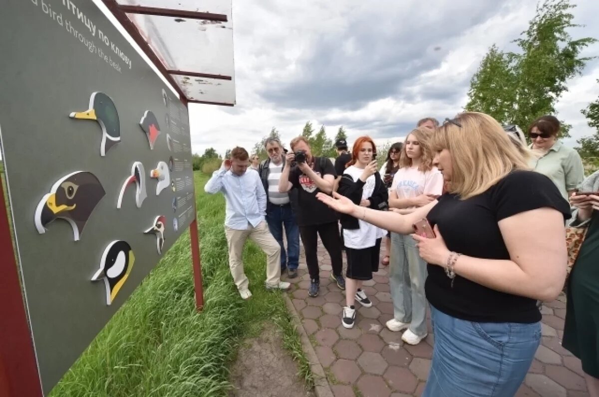    Журналисты изучили птичьи тропы в природном парке Омска