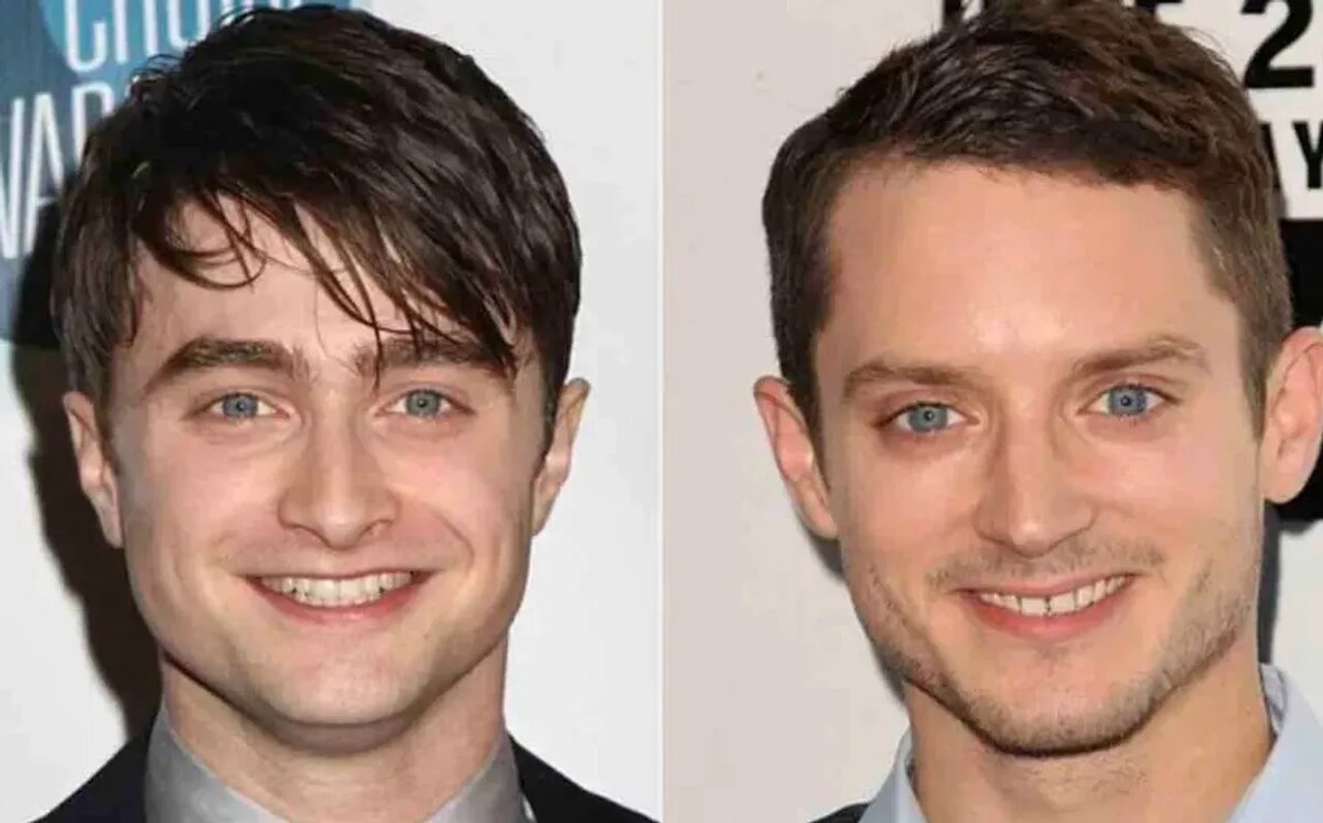 Элайджа Вуд и Дэниел Рэдклифф