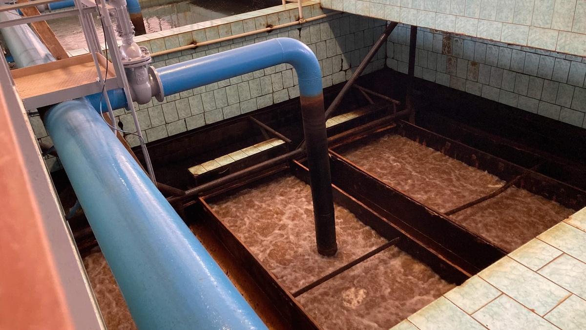    В Нижневартовске во время паводка усилили промывку фильтров на водоочистных сооружениях