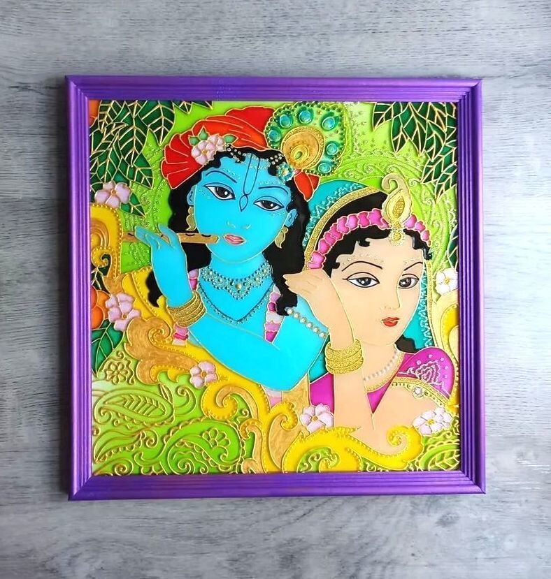 Картина Кришна Радха