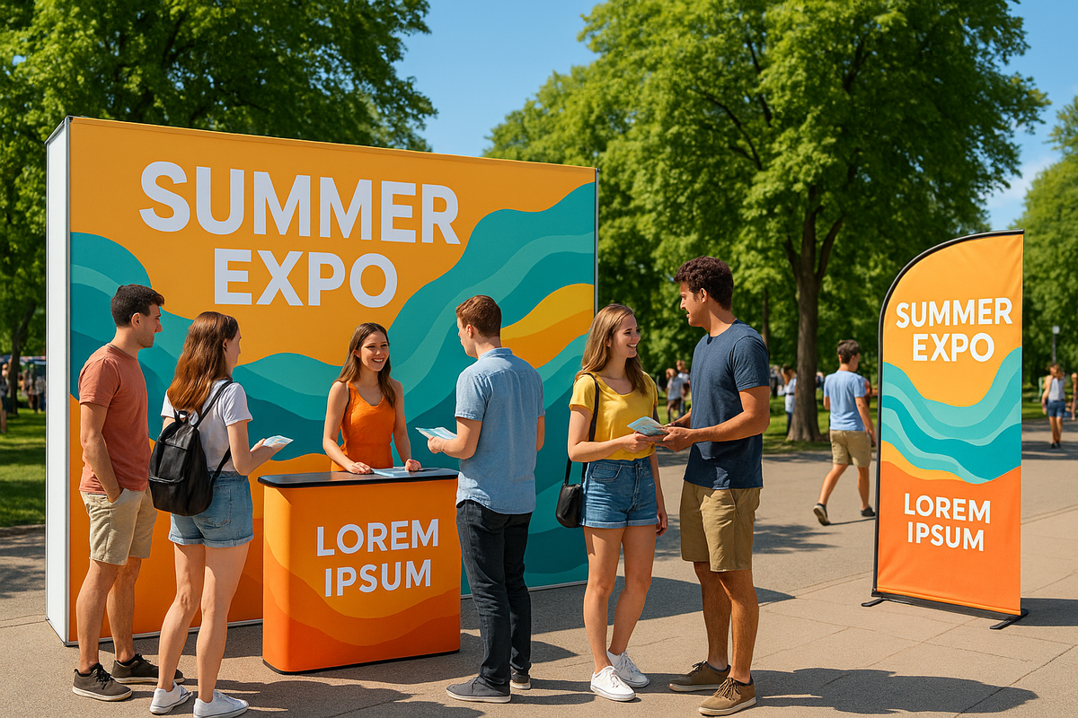 Выставочный стенды от РПК Мобильная Реклама