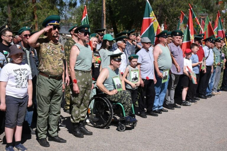    В Оренбурге отметили 107-ю годовщину со дня основания пограничных войск Марина Шарт