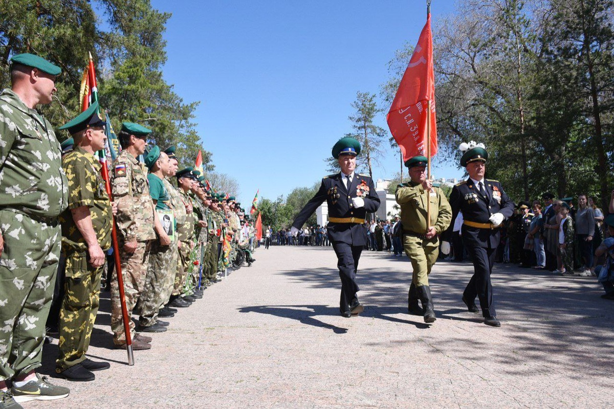    В Оренбурге отметили 107-ю годовщину со дня основания пограничных войск Марина Шарт
