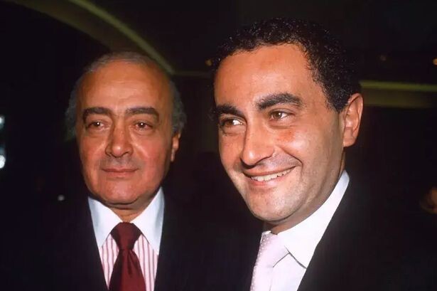 Мохаммед Аль-Файед с сыном Доди