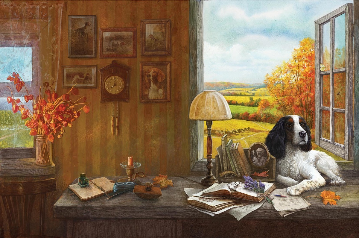  © Виталий Дударенко. Илл. к книге М.М. Пришвина «Золотой луг».