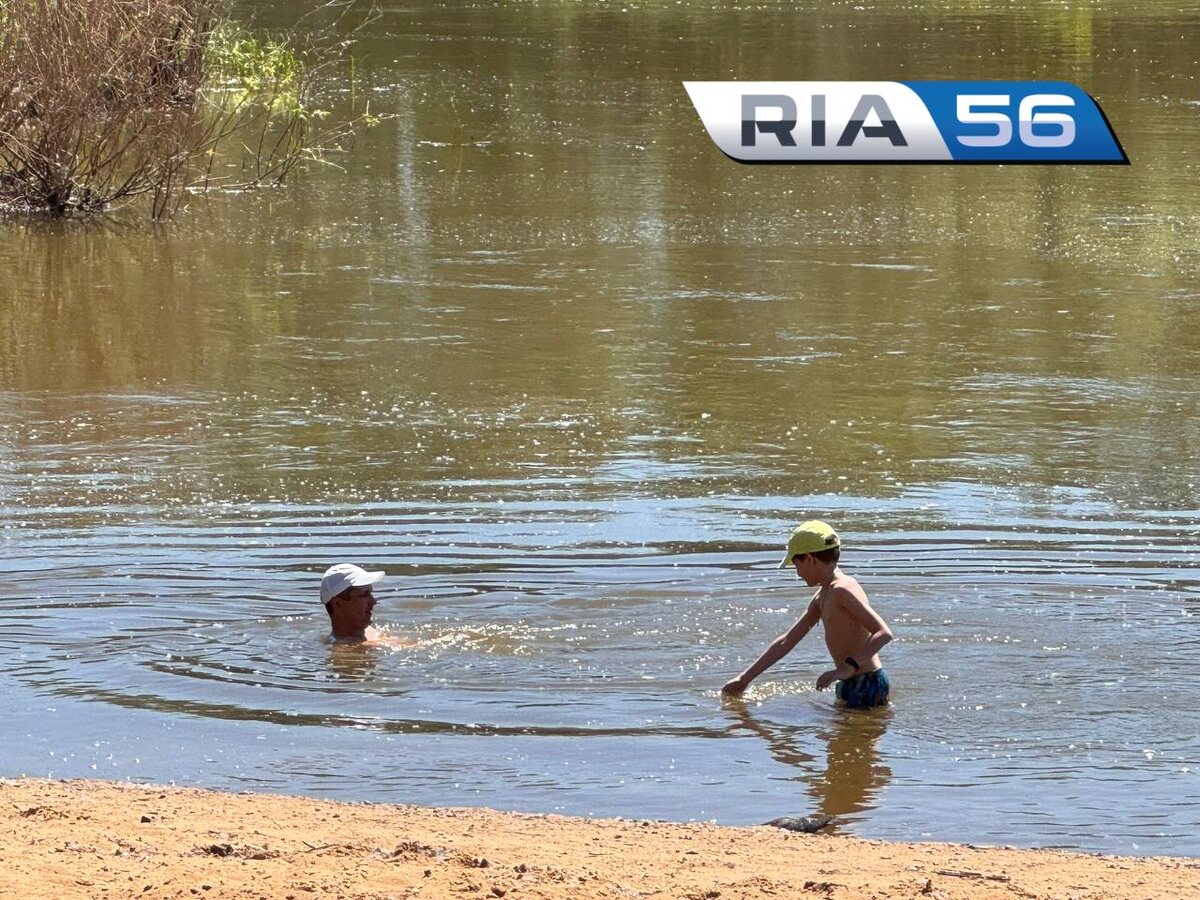  📷    Жара. Оренбуржцев потянуло к воде Марина Шарт