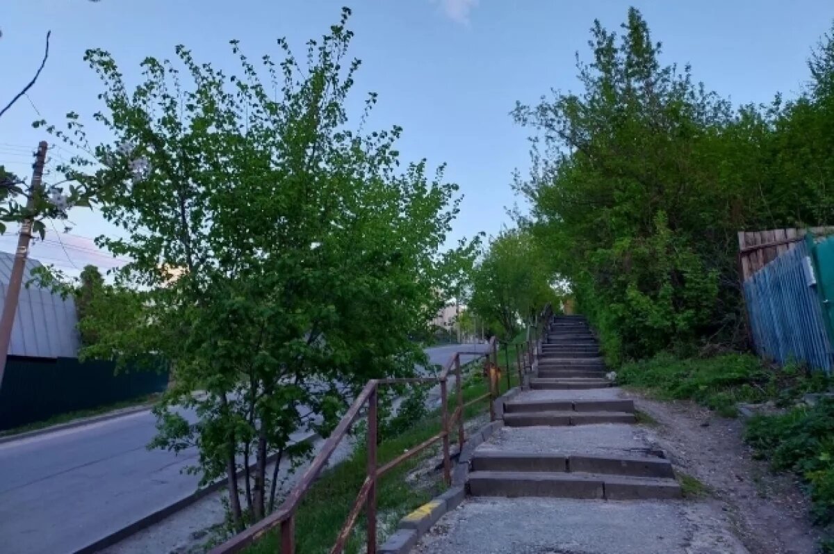    В 2025 планируют провести ремонт лестничного марша на ул. Красной в Пензе