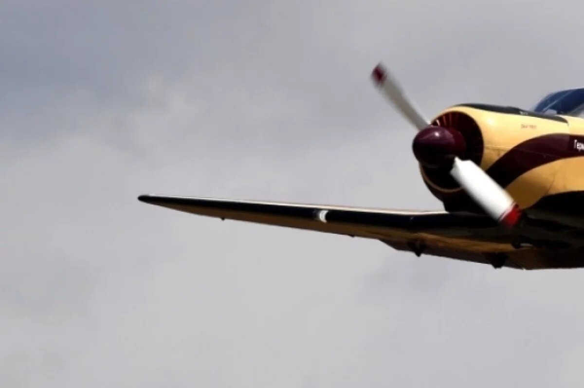    В Петербурге на аэродроме Бычье поле аварийно сел легкомоторный самолет