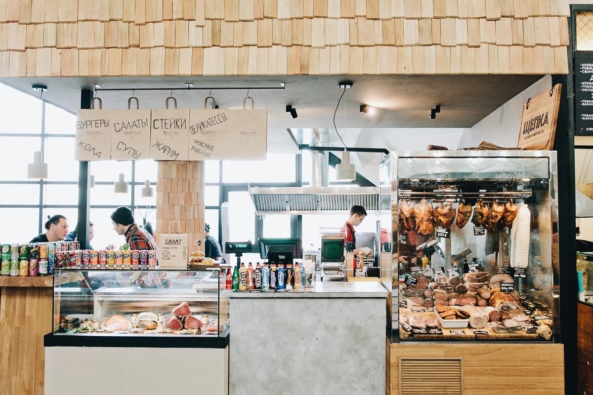 В «Щепке» можно не только полакомиться бургером, но и купить мясо домой. Фото: Яндекс / Яндекс Карты 