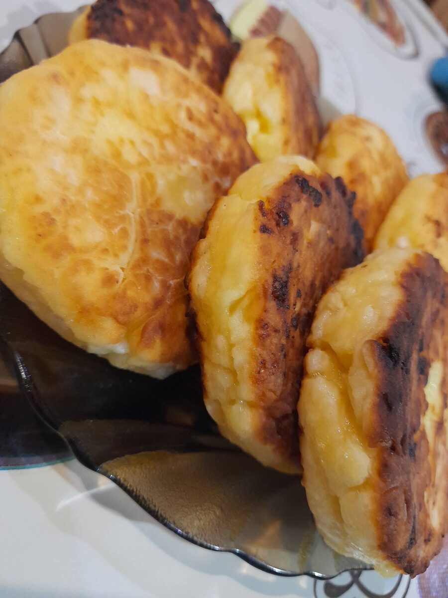 Видна толщина сырника