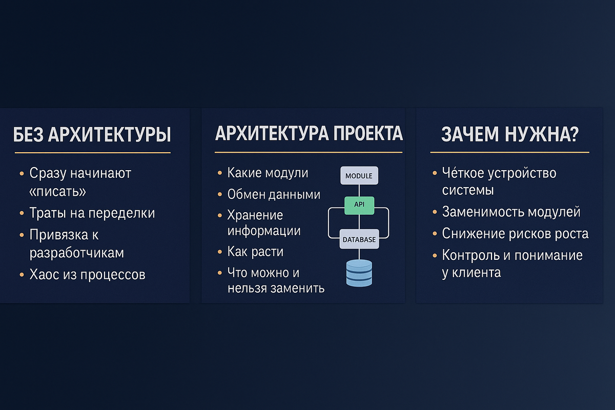 «давайте просто начнём» должна вас насторожить