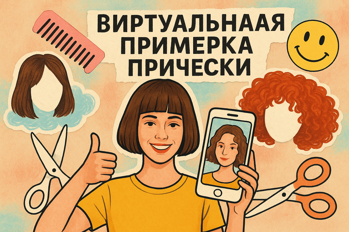 Виртуальная примерка прически