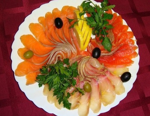 рыбная нарезка