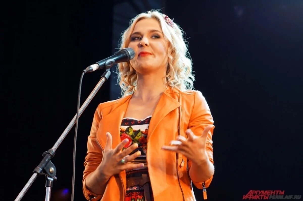    Пелагея выступит на Дне города в Красноярске.