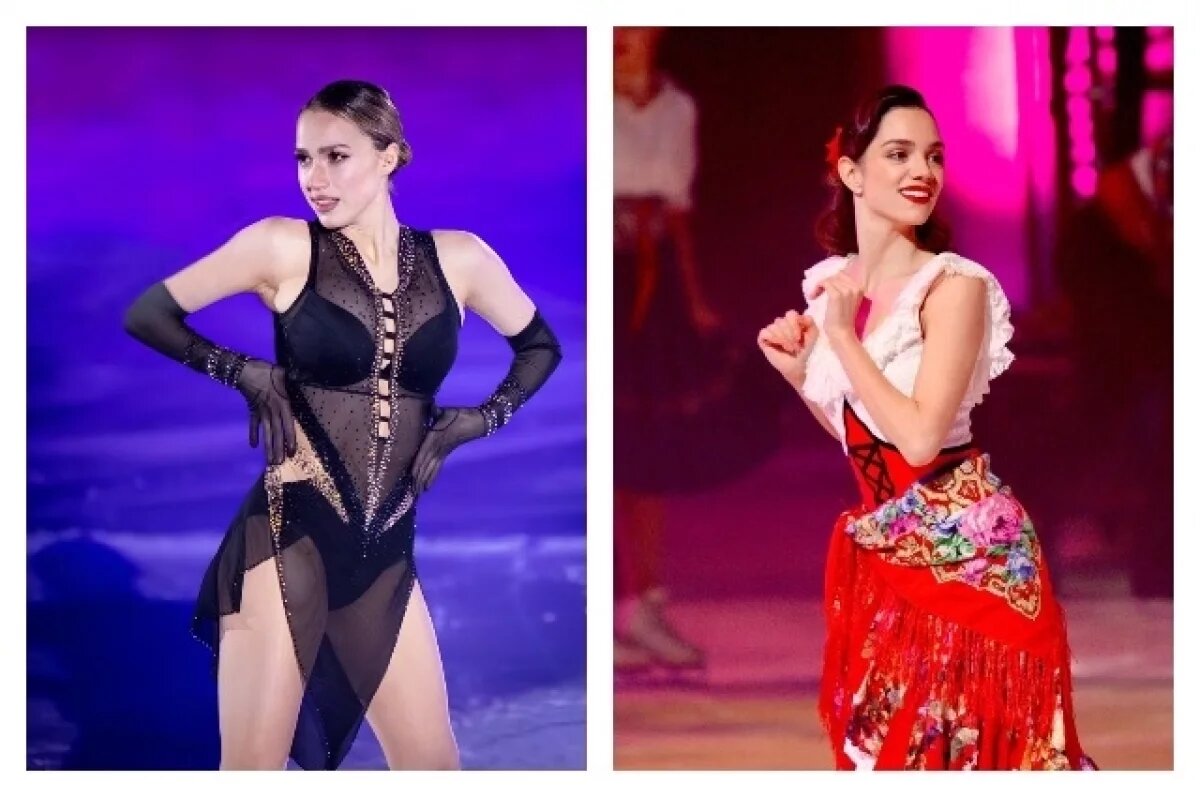    Алина Загитова и Евгения Медведева