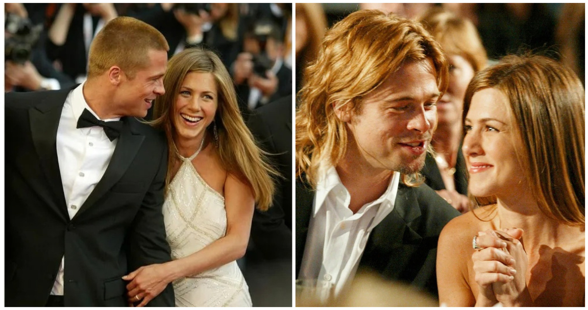 Бред Питт и Дженнифер Энистон