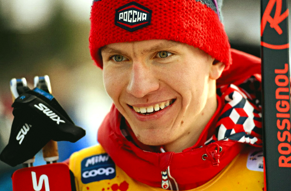 Большунов - трёхкратный победитель Олимпиады, победитель ЧМ, а также двукратный обладатель Кубка мира