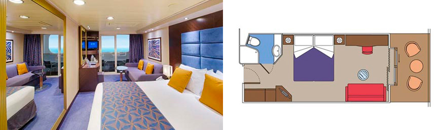 Каюта с балконом