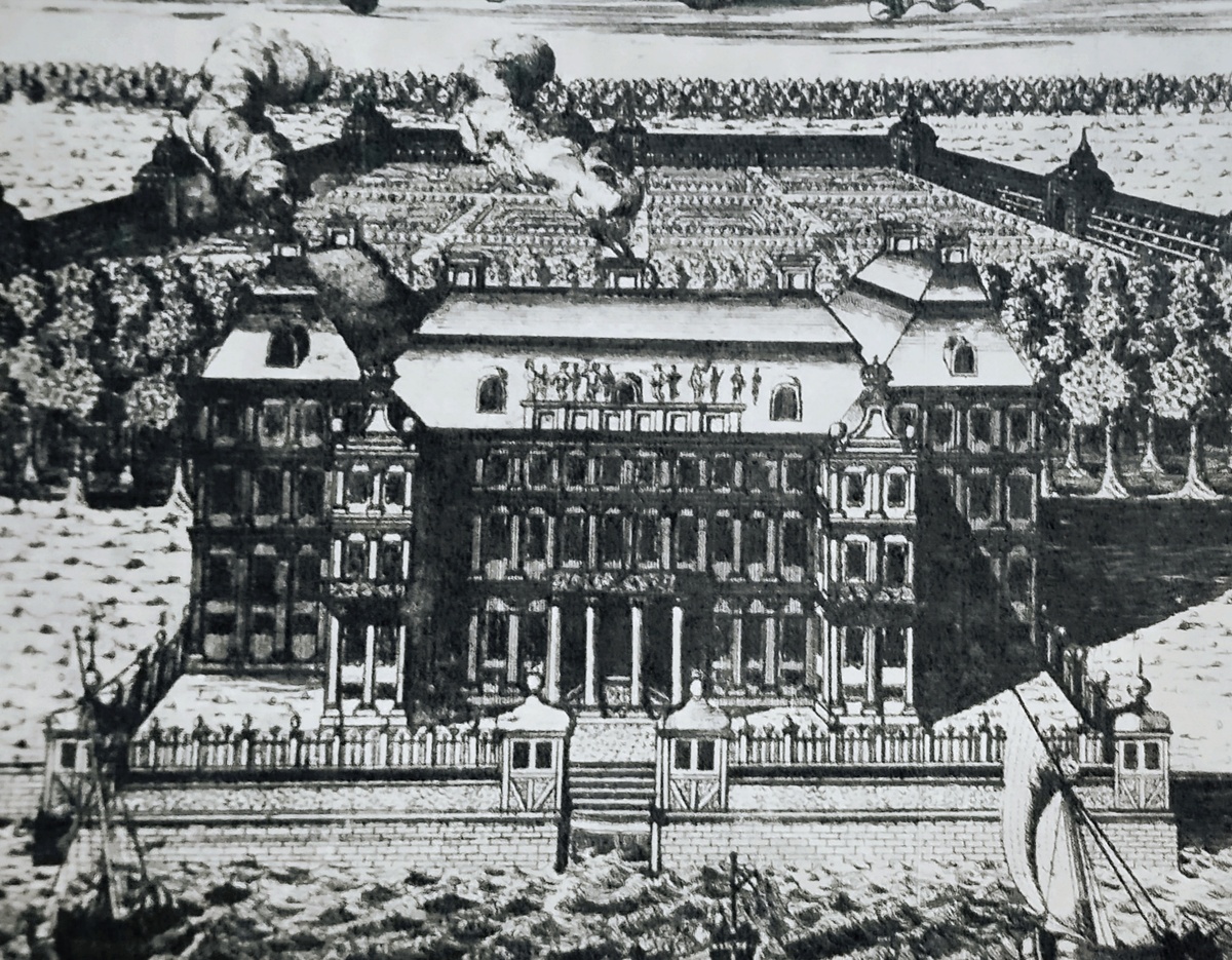 Гравюра А.Зубова, 1717 г.