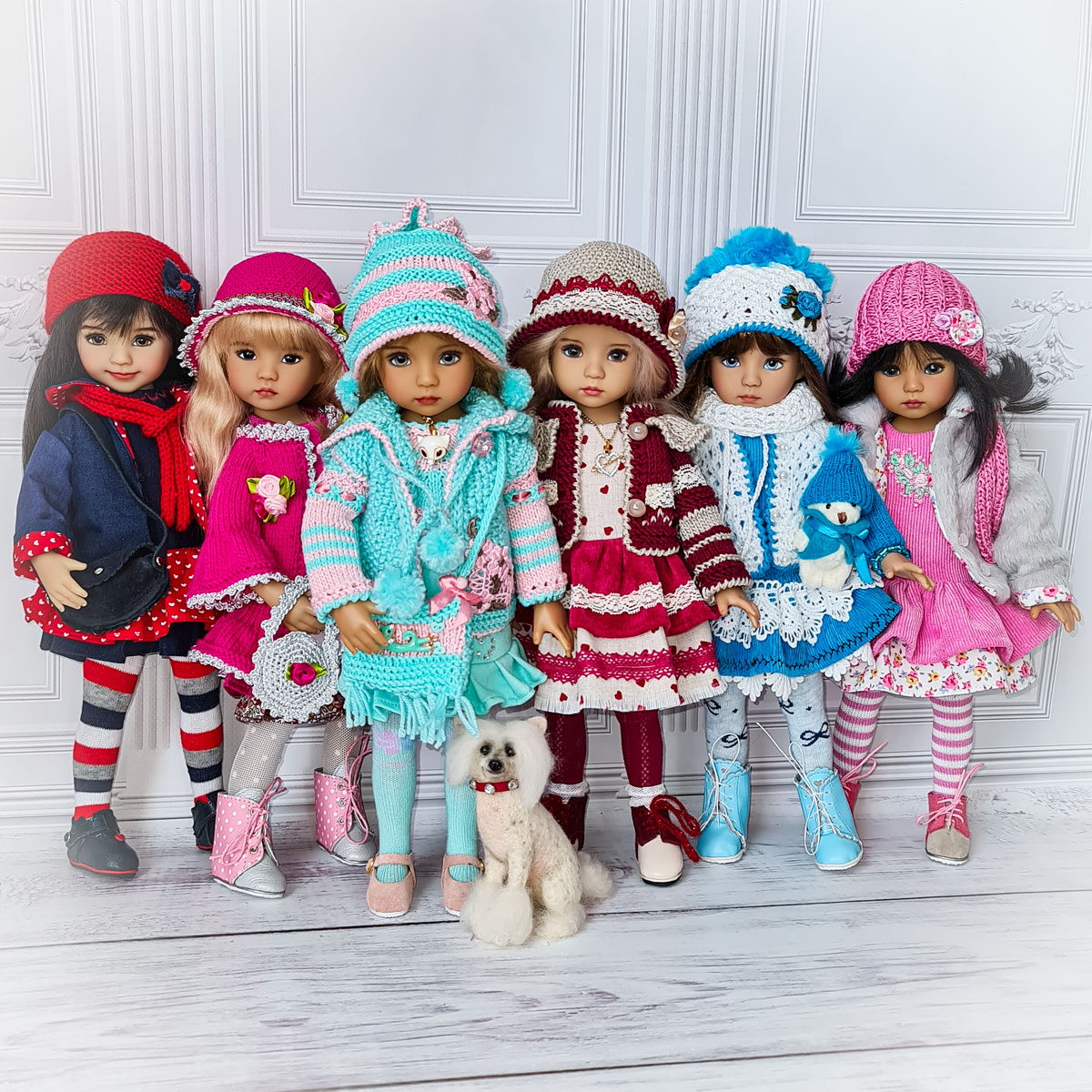 Часть коллекции кукол - Little darling