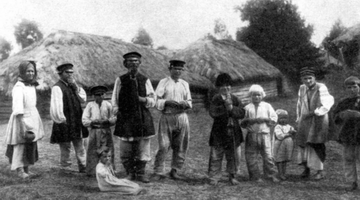 Украинские крестьяне, 19 век