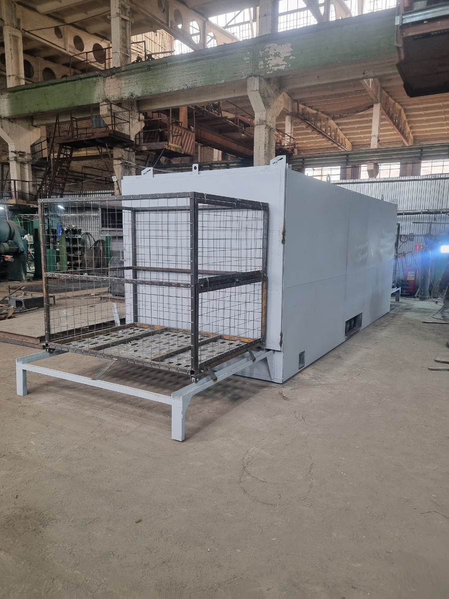 Сушильная камера ГРВ проходного типа, непрерывного действия