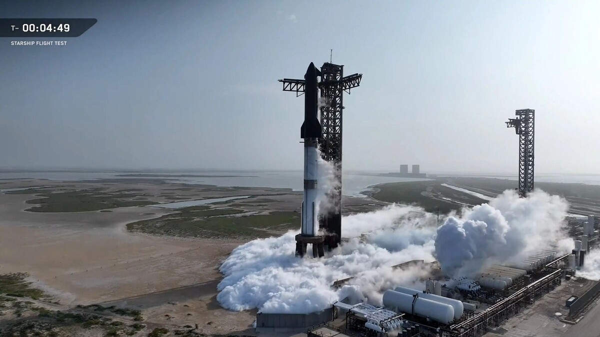 27 мая состоялся девятый полет Starship. Источник: SpaceX