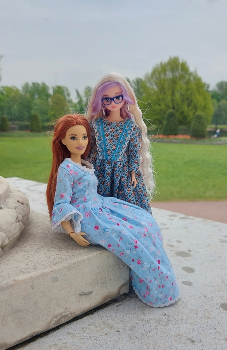 Тася и Юи-Юи. Фото автора канала.