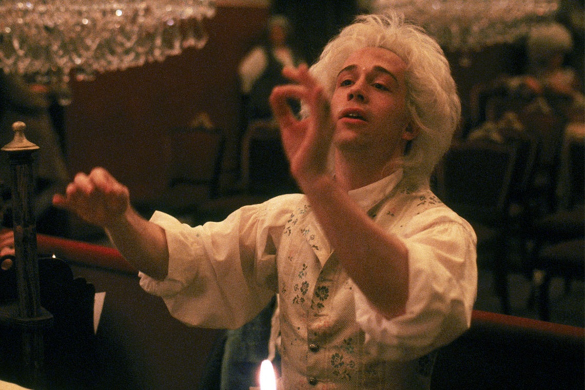 кадр из фильма «Амадей» 1984 года, режиссёр Милош Форман