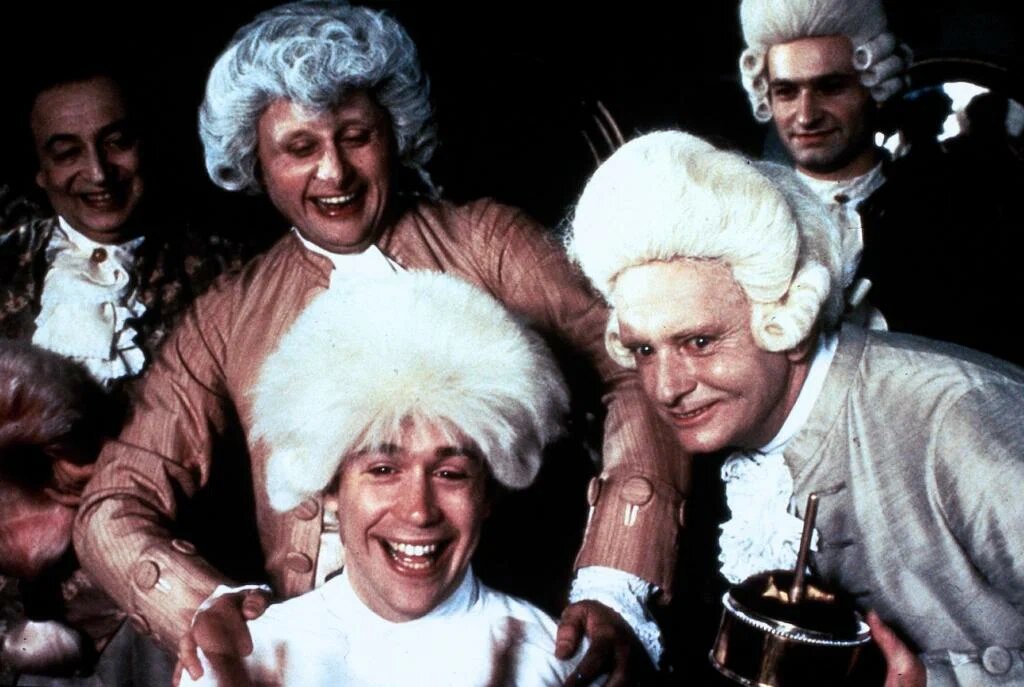 кадр из фильма «Амадей» 1984 года, режиссёр Милош Форман