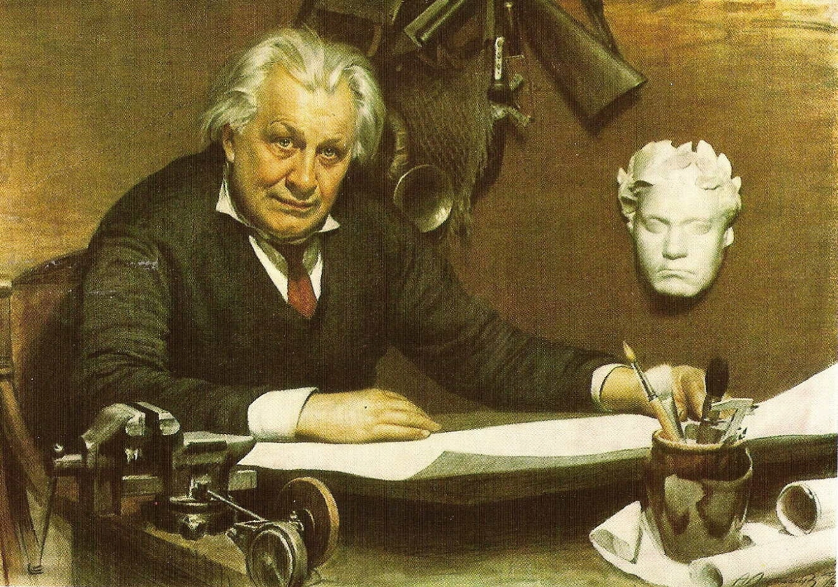 Советский зодчий Алексей Николаевич Душкин. Источник: dic.academic.ru
