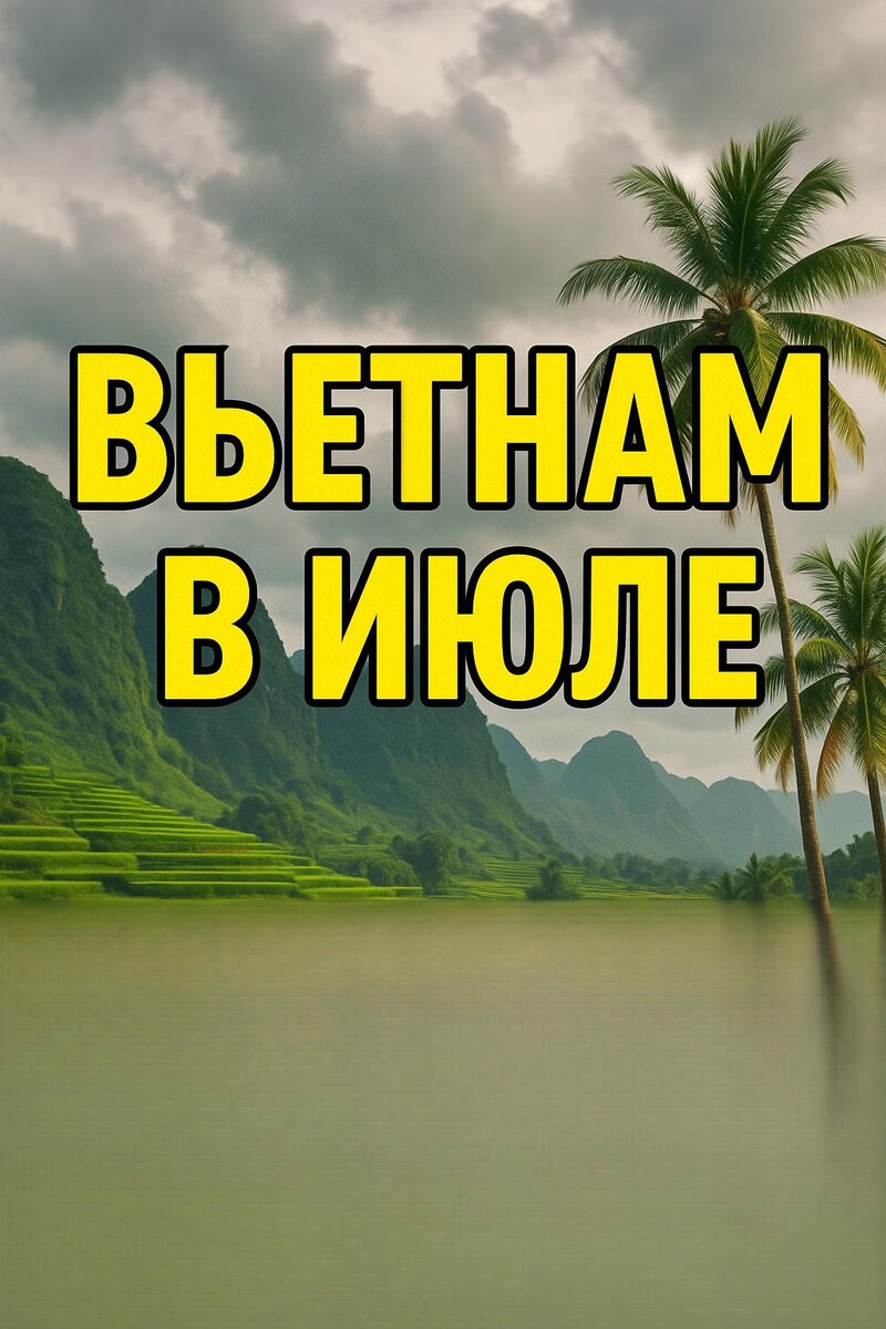 Вьетнам в июле.