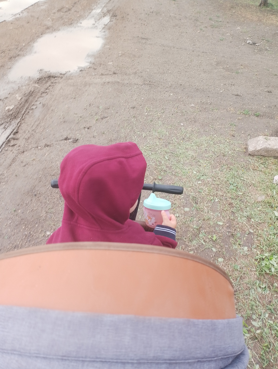 Едим гуляем ибо в доме ну не как, плачет и точка, болит же.