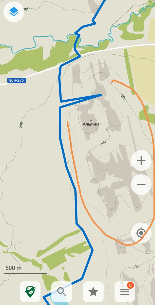 Варианты подъёма на гору Альян