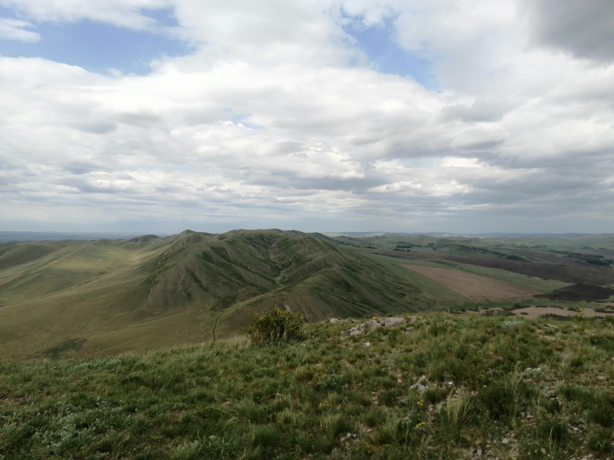 Вид с горы Альян