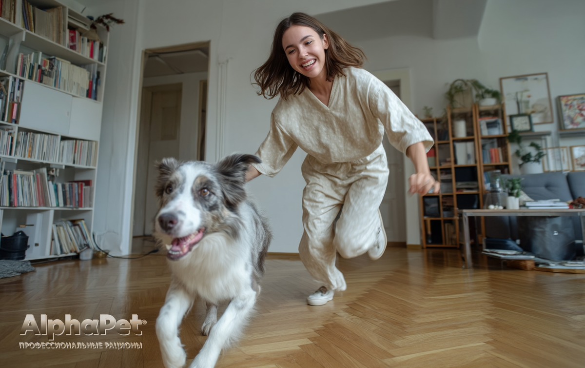 Термин «зуми» происходит от английского zoomies / Изображение: AlphaPet