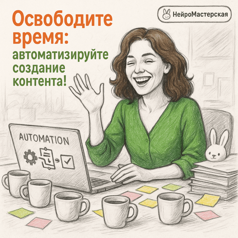    Освободите время: автоматизируйте создание контента! Оксана Солдатова