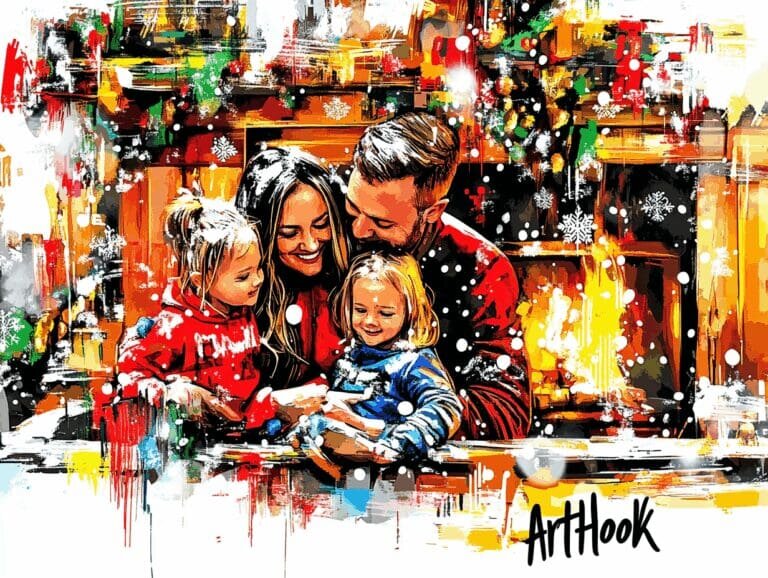    Фотопечать на рождественской открытке: как создать уникальное поздравление, которое запомнится навсегда Art-Hook.Ru