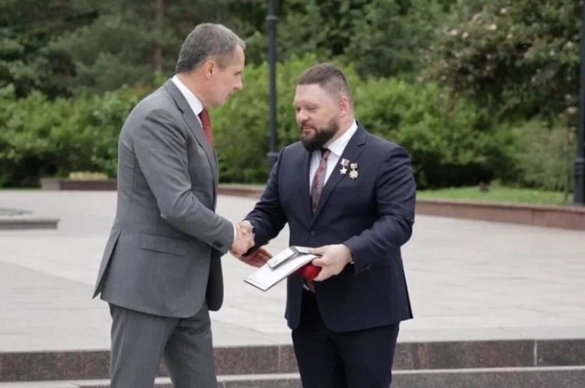    Военкор Евгений Поддубный стал почетным гражданином Белгородской области