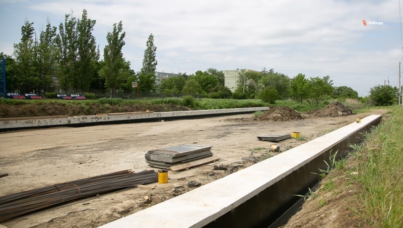    На улице Апанасенко до конца лета построят новый сквер Фото: Валерия Алтухова / / ИА «Победа26»