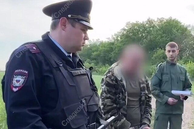    Шингерей сознался в убийстве и надругательстве надо 8-летней девочкой из Ольгинской. Фото: кадр видео/ СУ СК РФ по Ростовской области
