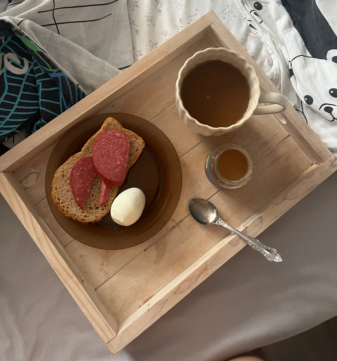 Считаю, что такой завтрак в первые годы декрета - ресторанный уровень 