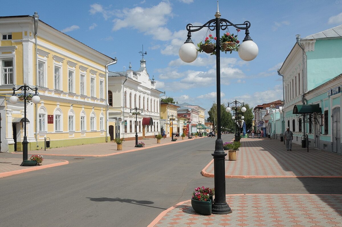 Казанская улица города Елабуга